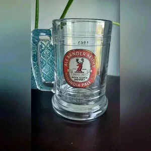 Alexander Keith's India Pale Glass Beer Mug  Nova Scotia Brewery